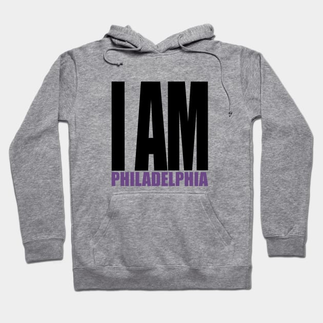 I am Philadelphia Hoodie by INKUBATUR